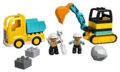 LEGO Truck & Tracked Excavator 10931