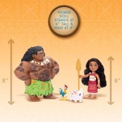 Disney Moana 2 Moana ve Maui Oyun Seti 15 cm