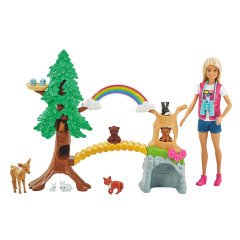 Barbie Tropikal Yaşam Rehberi Bebek ve Oyun Seti GTN60