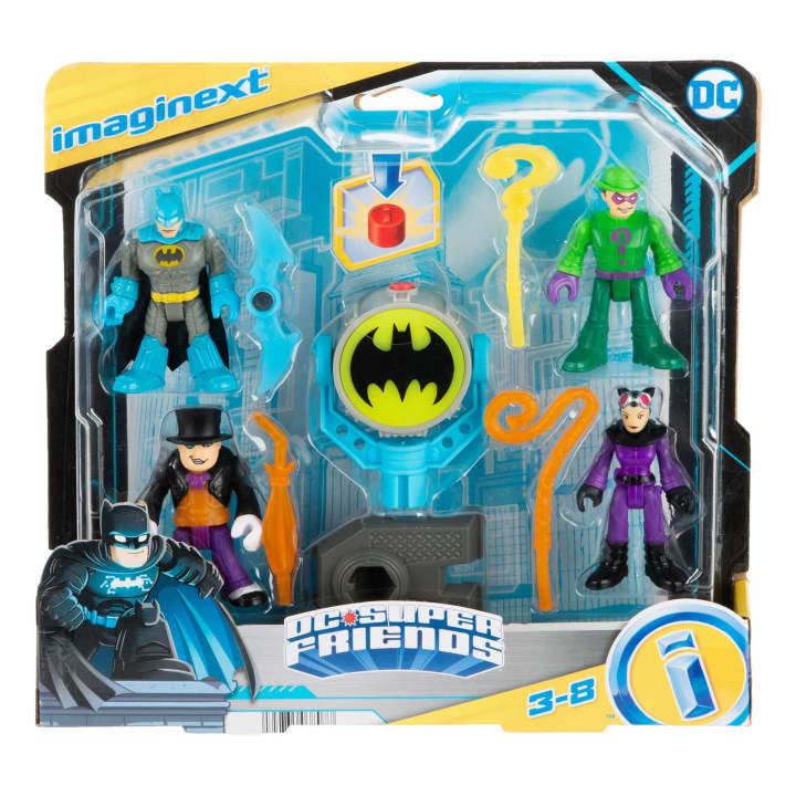 İMAGİNEXT DC SUPER FRİENDS BAT-TECH BAT SİGNAL FİGÜR SETİ HFD47