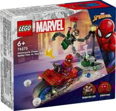 LEGO Super Heroes Motosiklet Takibi Örümcek Adam Doktor Oktopus’a Karşı 76275