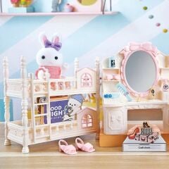 Bay Dreamy Mini Tavşan Yatak Odası Mobilya Seti