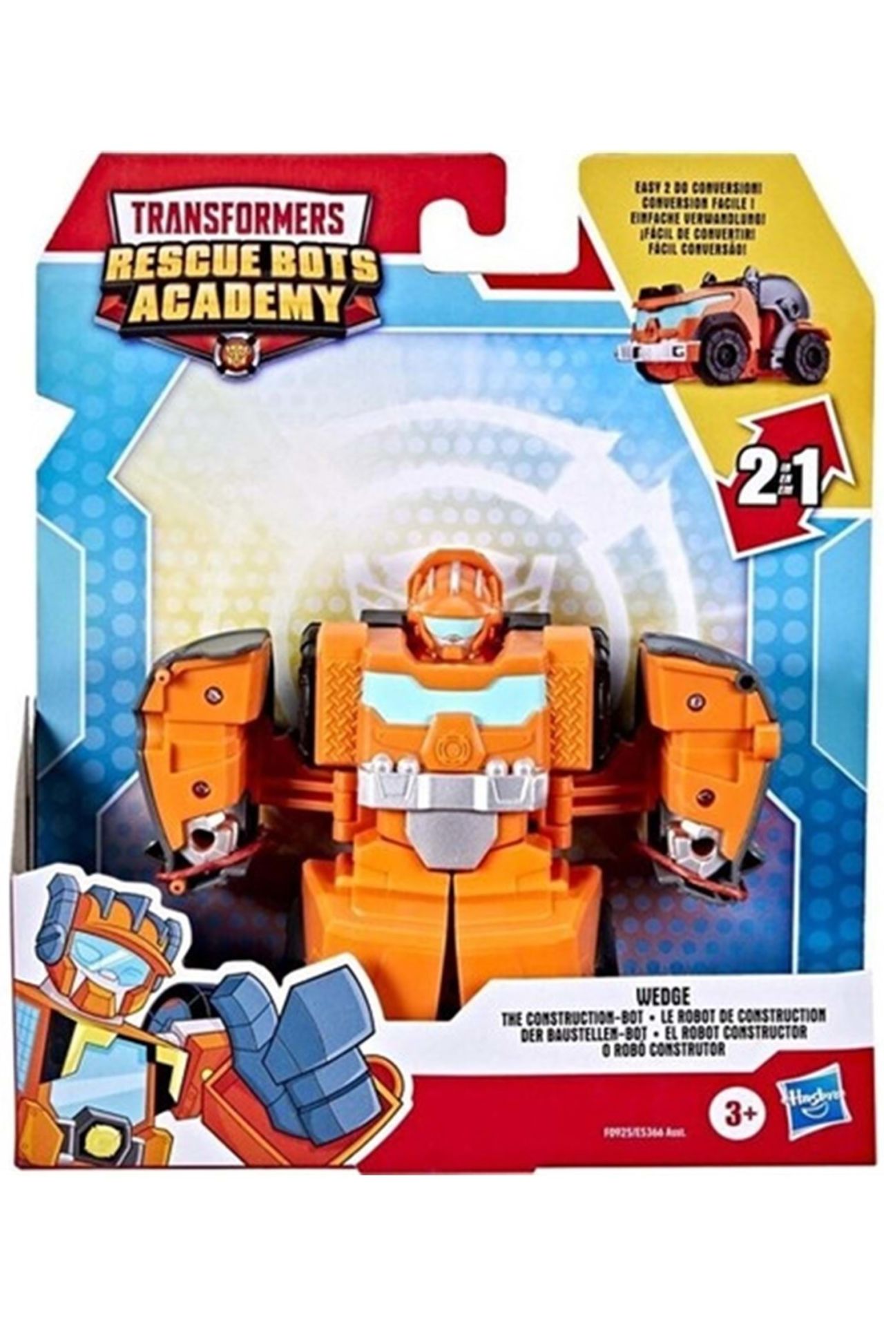 TRANSFORMERS RESCUE BOTS ACADEMY FİGÜR WEDGE F0925