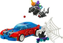 LEGO Super Heroes Örümcek Adam Yarış Arabası ve Venom Green Goblin 76279