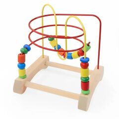 PLAYWOOD AHŞAP BONCUKLU KOORDİNASYON OYUNU