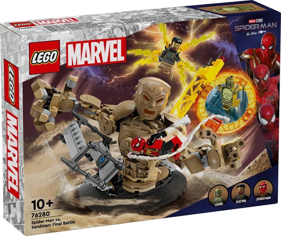 LEGO Super Heroes Örümcek Adam Kum Adam’a Karşı Son Savaş 76280