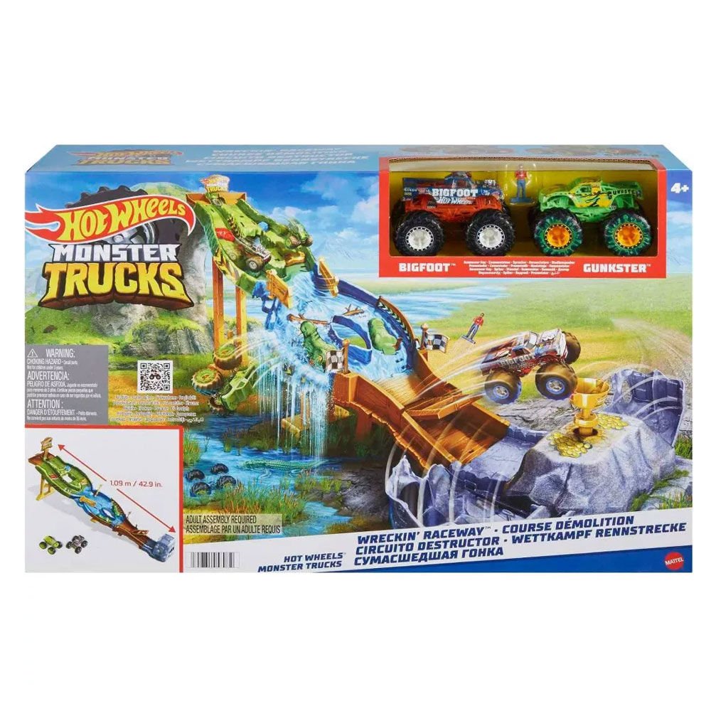 Hot Wheels Monster Trucks Heyecanlı Yarışlar Oyun Seti HGV12