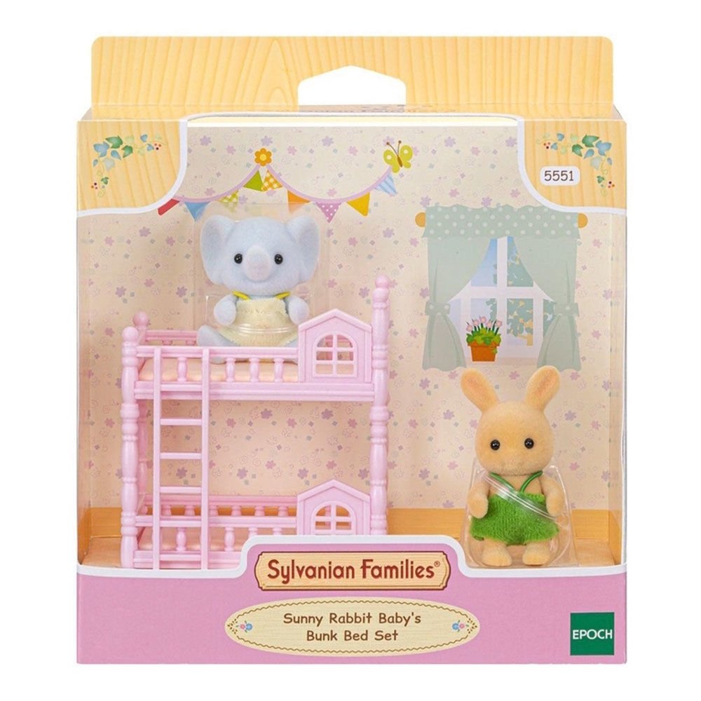Sylvanian Families Güneşli Tavşan Bebek Ranza Seti 5551
