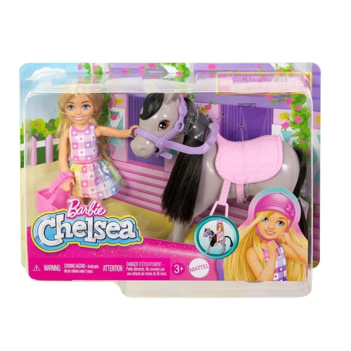 Barbie Chelsea Bebek  ve Midilli HTK29
