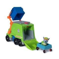 Paw Patrol Rocky ile Crush N Roll Geri Dönüşüm Kamyonu 6071248