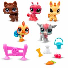 Littlest Pet Shop Minişler Çiftlik Plaj Temalı 5'li Set 00510