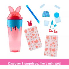 Barbie Pop Reveal Shake Serisi Turuncu Tavşan JCN87