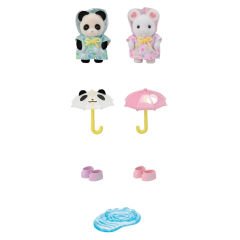 Sylvanian Families Anaokulu Arkadaşları Yağmurlu Gün İkilisi 5748