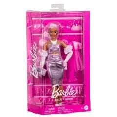 Barbie Deluxe Style Bebekler Pembe Saçlı HYV24