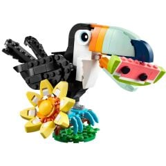 LEGO Creator 3ü 1 Arada Vahşi Hayvanlar Tropikal Tukan Kuşu 31173