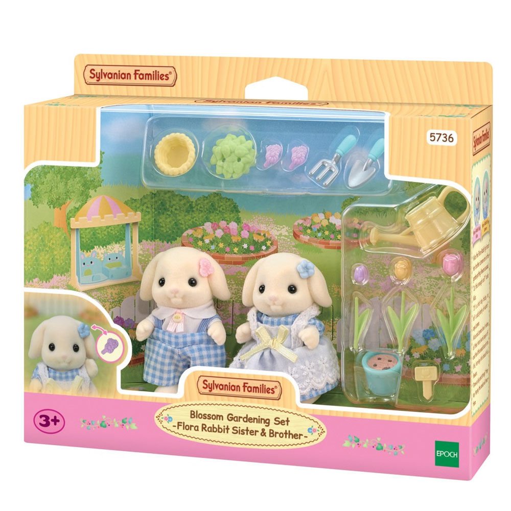 Sylvanian Families Flora Tavşan Kardeşler Bahçıvanlık Seti 5736