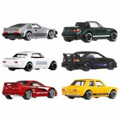 Hot Wheels Japon Temalı 1:64 6’lı Araba Seti JBY77