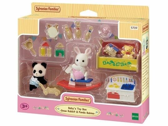 Sylvanian Families Tavşan ve Panda Bebeğin Oyun Odası 5709