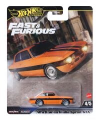 Hot Wheels Fast & Furious Premium Alfa Romeo Giulia Sprint GTA JBM04