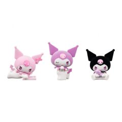 Hello Kity Kuromi 3'lü Set 10 cm.