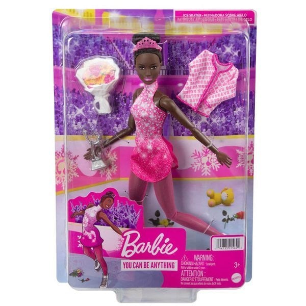 BARBİE BUZ PATENİ SPORCUSU BEBEK HCN31