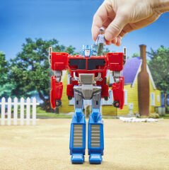 TRANSFORMERS EARTHSPARK SPINCHANGER OPTIMUS PRIME F7663