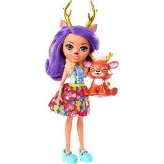 Enchantimals FXM75 Ana Karakter Bebekler Danessa Deer&Sprint
