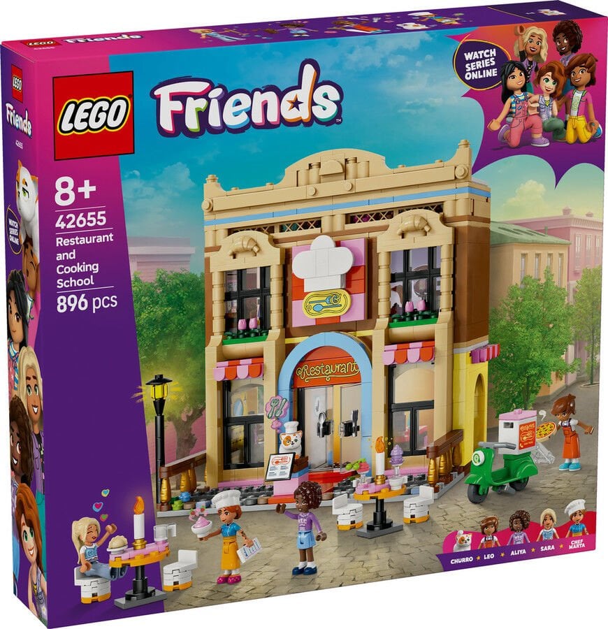 LEGO Friends Restoran ve Aşçılık Okulu 42655
