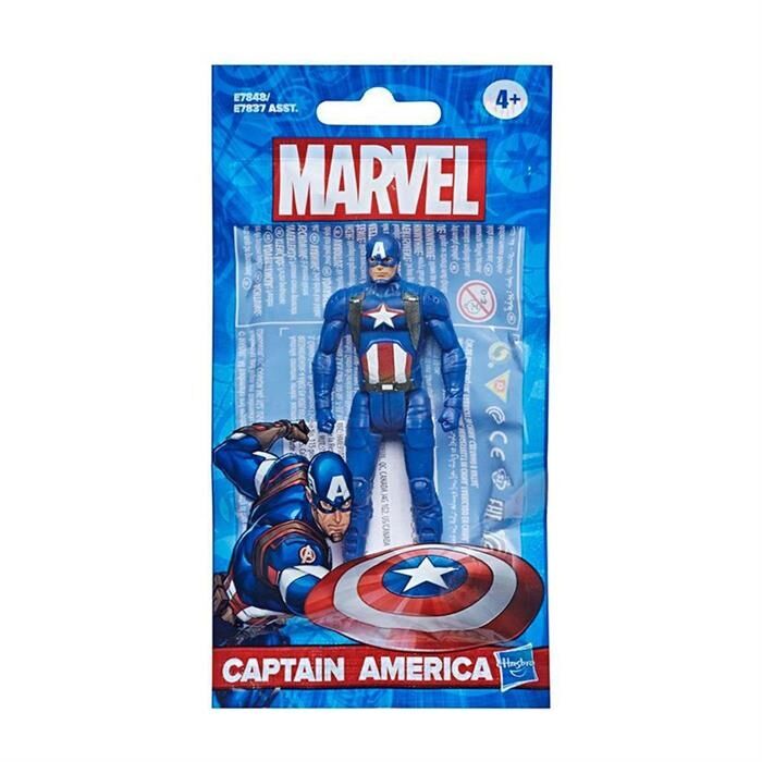 Marvel Aksiyon Figürleri 9.5 cm Captain America E7848