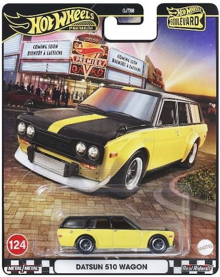 Hot Wheels Premium Boulevard Datsun 510 Wagon JBL21