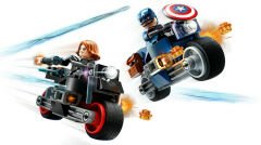 LEGO  Marvel Black Widow ve Kaptan Amerika Motosikletleri 76260