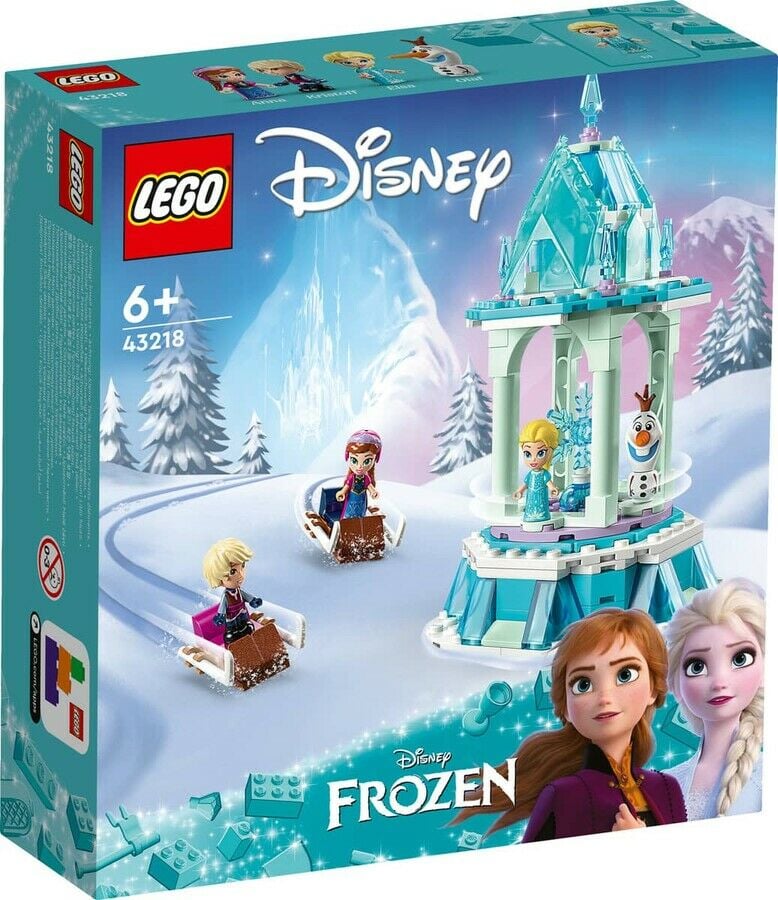 LEGO Disney Anna ve Elsa'nın Sihirli Atlıkarıncası 43218