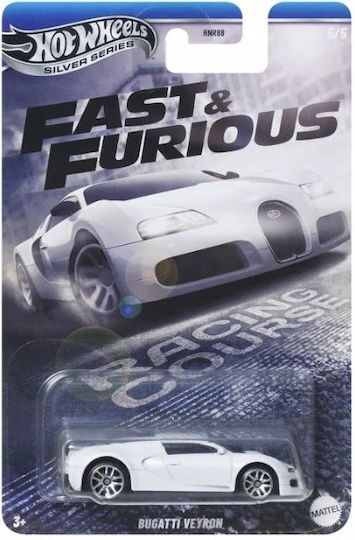 Hot Wheels Silver Series Fast & Furious Racing Course Bugatti Veyron JBY43