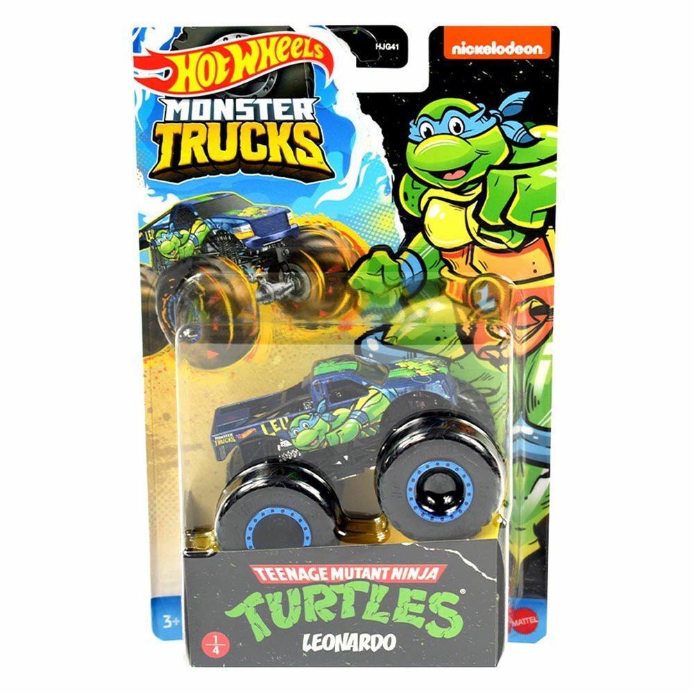 HOT WHEELS MONSTER TRUCKS GÖSTERİ DÜNYASI TEMALI 1:24 ARABALAR HKM24