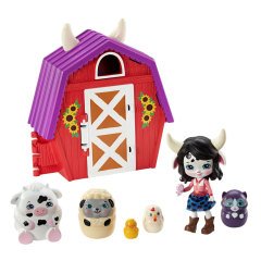 Enchantimals Secret Besties Bebek ve Ev Oyun Seti GTM46-GTM48