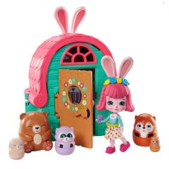 Enchantimals Secret Besties Bebek ve Ev Oyun Seti GTM46-GTM47
