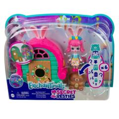 Enchantimals Secret Besties Bebek ve Ev Oyun Seti GTM46-GTM47