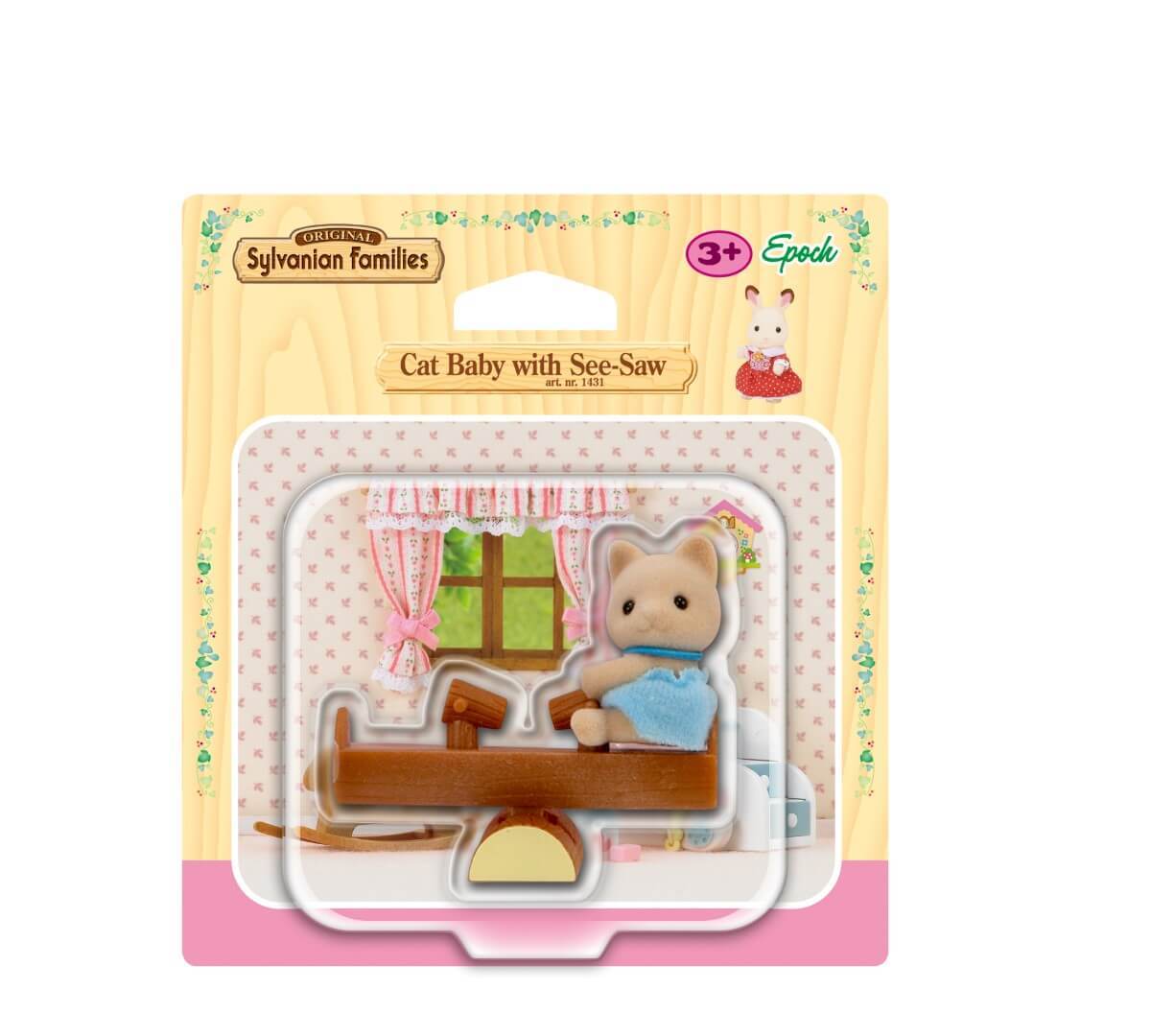 SYLVANİAN FAMİLİES CAT BABY SEESAW 4560