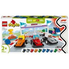 LEGO DUPLO F1 Takımı Yarış Arabaları ve Sürücüler 10445