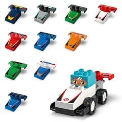 LEGO DUPLO F1 Takımı Yarış Arabaları ve Sürücüler 10445