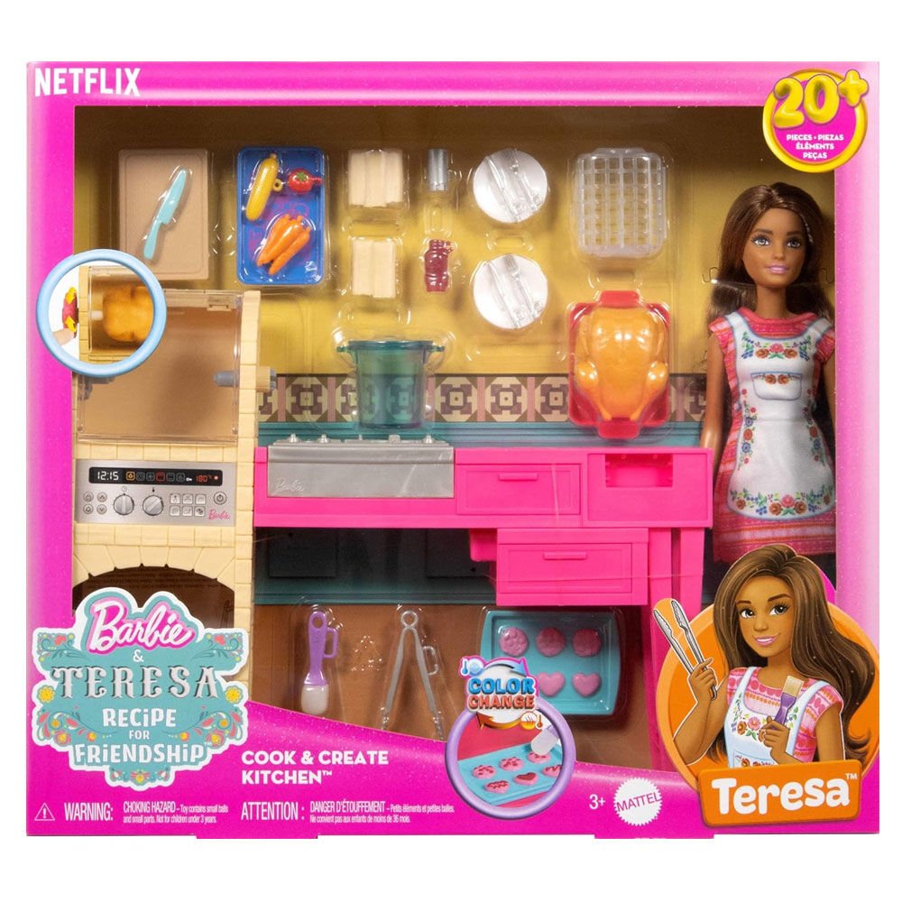 BARBİE ve TERESA MUTFAĞI OYUN SETİ JCT06