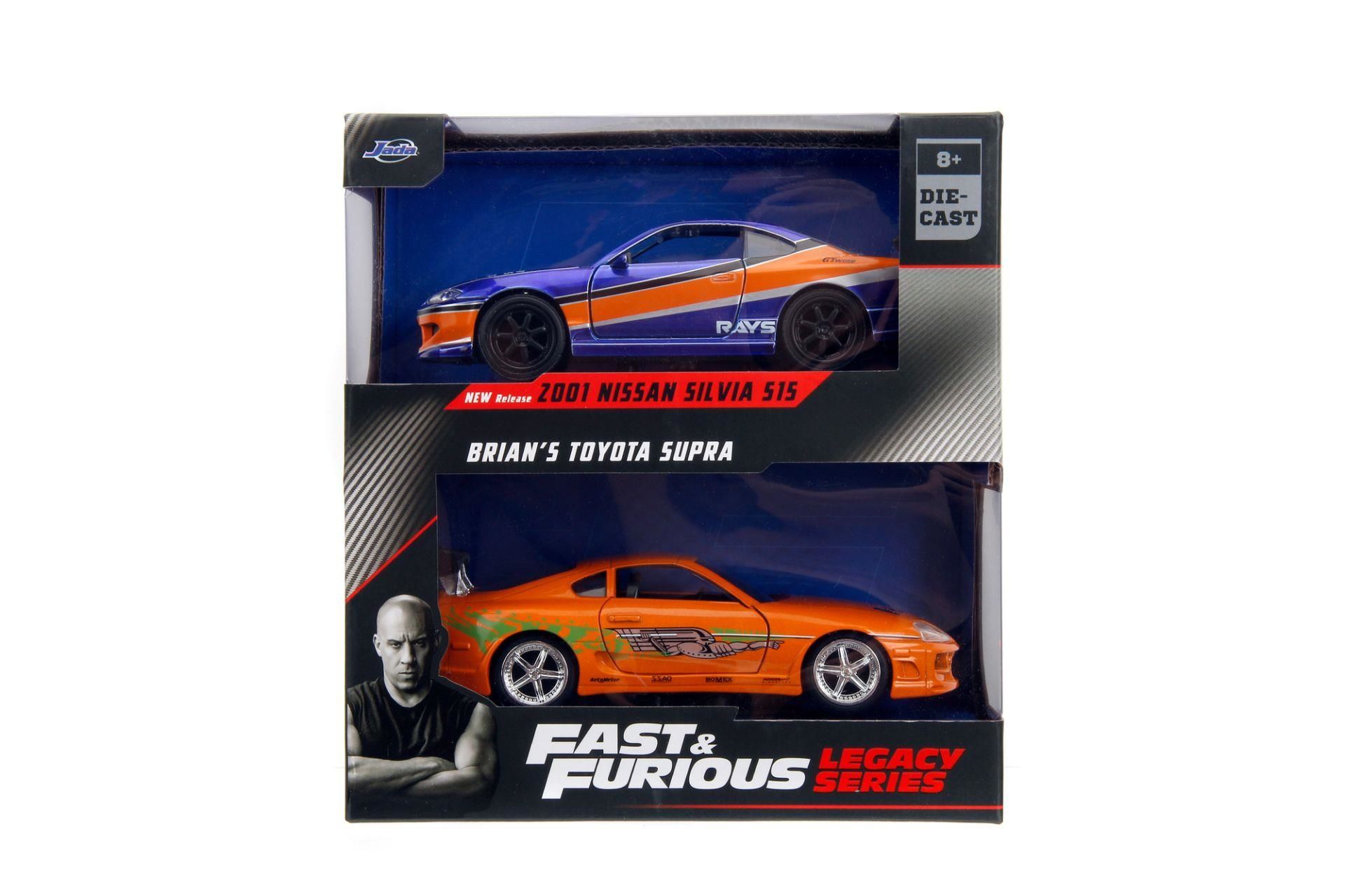 Jada Hızlı Öfkeli 2'li 2001 Nissan Silvia S15  1995 Toyota Supra