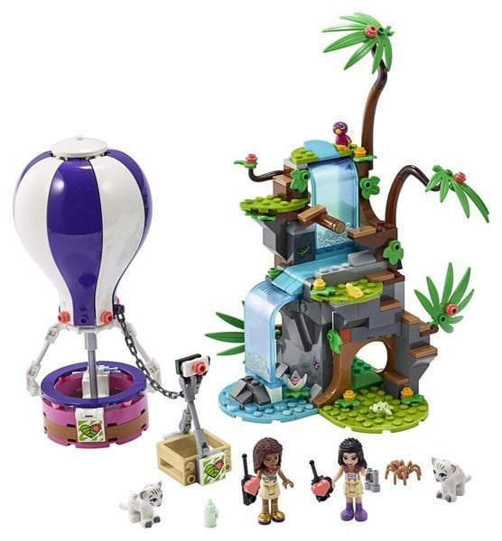 Lego Friends Sıcak Hava Balonuyla Kaplan Kurtarma Operasyonu 41423