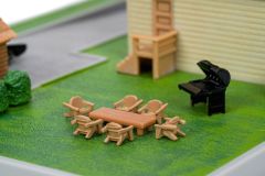 Jada Hızlı  Öfkeli Nano Dom'un Evi Diorama Modellemesi