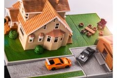 Jada Hızlı  Öfkeli Nano Dom'un Evi Diorama Modellemesi