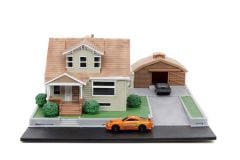 Jada Hızlı  Öfkeli Nano Dom'un Evi Diorama Modellemesi