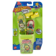 Hot Wheels Skate 2'li Parmak Kaykay ve Kutu Seti HKV79 Banana Licious