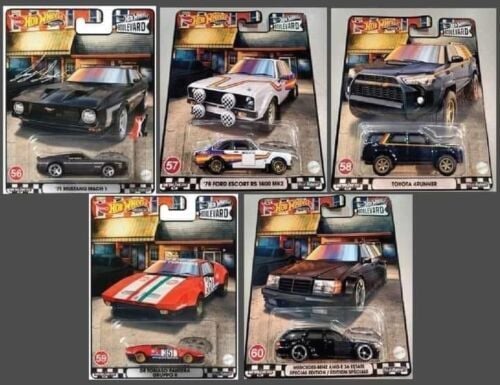 Hot Wheels Boulevard Premium Araçlar GJT68 5'Li Set