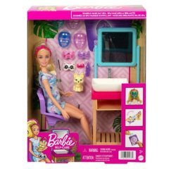 BARBİE WELNESS-IŞILTI DOLU SPA GÜNÜ OYUN SETİ HCM82