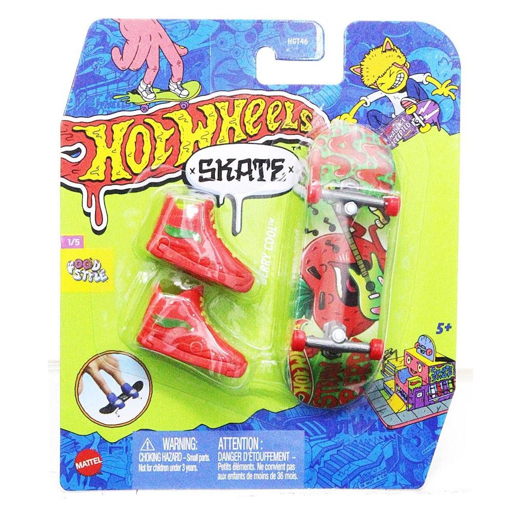 Hot Wheels Skate Parmak Kaykay ve Ayakkabı Paketleri HVJ80